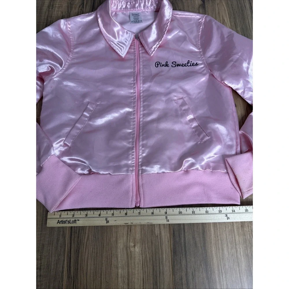Grease 50s Pink Sweeties Cosplay Costume Jacket Childs L by‎ Spirit Halloween